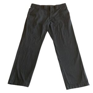 Lee X-Treme Comfort Mens Black Chino Pants Straight Leg 40x32 4273501